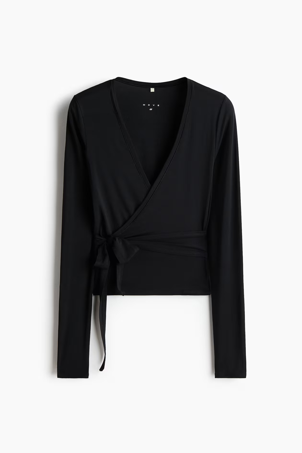 Sports wrap top in modal | H&M (UK, MY, IN, SG, PH, TW, HK)