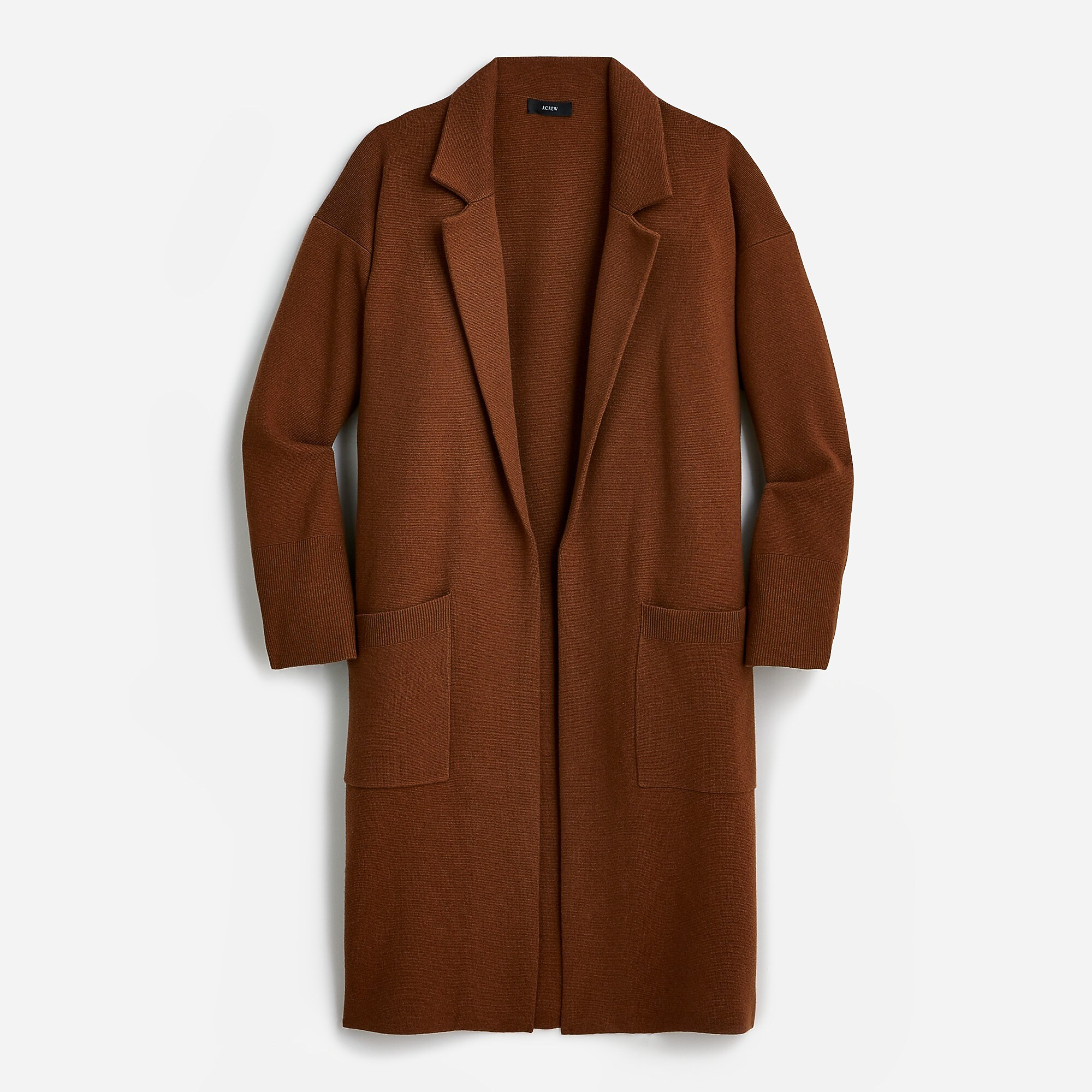 Ella open-front long sweater-blazer | J. Crew US