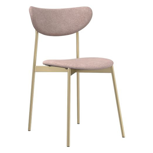 Mid-Century Modern Petal Upholstered Kids Chair | West Elm (US)