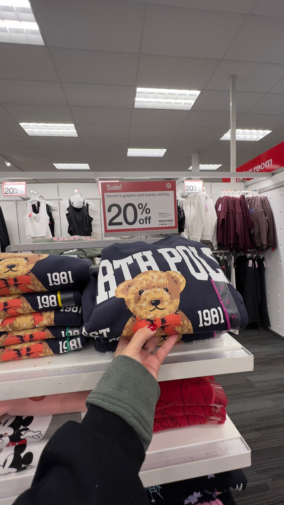 20% off sale at Target

Women's North Pole Teddy Bear Graphic Sweatshirt - Navy Blue

#LTKHoliday #LTKStyleTip #LTKSaleAlert