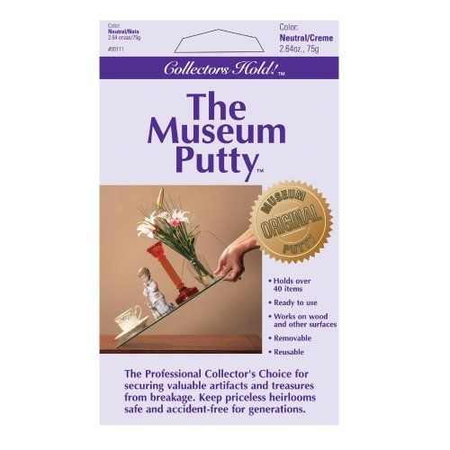 Quakehold! 99111 2.64-Ounce Museum Putty, Neutral/Crème , White | Amazon (US)