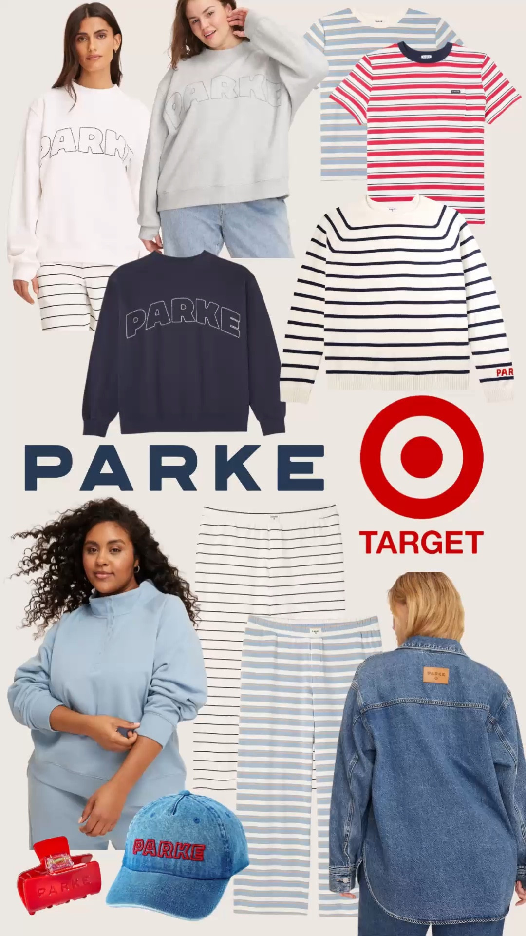 PARKE X TARGET COLLAB!
mark your calendars and save this post! available 4/25 at 2am CDT ✨
this collection is TOO GOOD👏🏼

#LTKootd #LTKgrwm #LTKSaleAlert