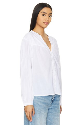 Marline Shirt in White | Revolve Clothing (Global)