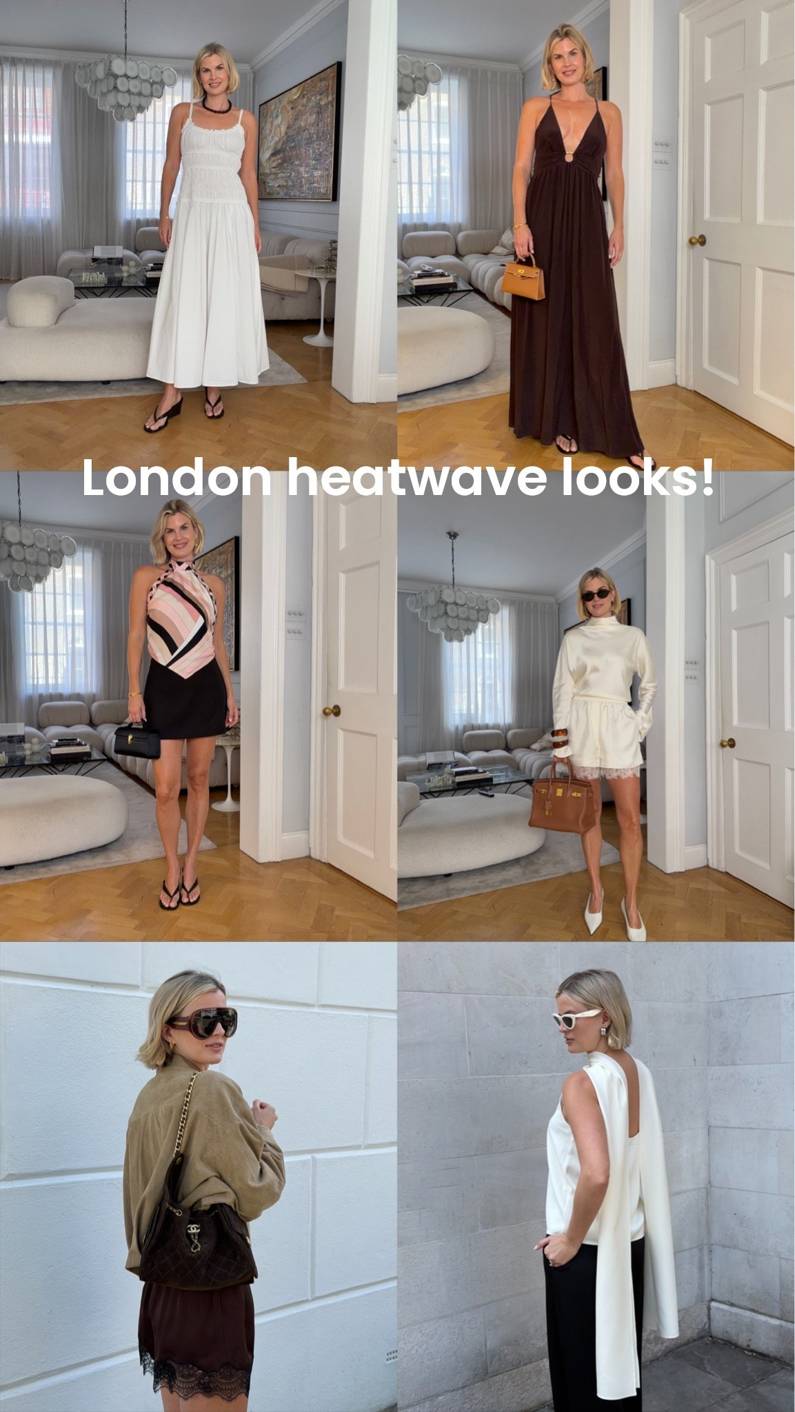 Dressing for the London heatwave! Summer looks summer outfits summer in the city 

Size U.K. 10/ FR 38

#LTKspring #LTKsummer #LTKeurope