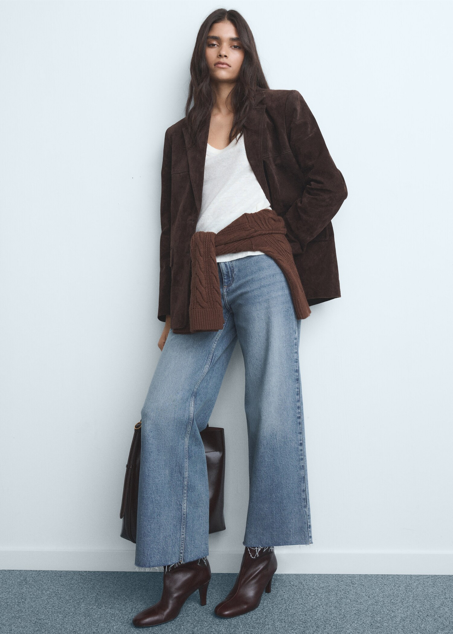 Catherin culotte high-rise jeans - Women | MANGO United Kingdom | MANGO (UK)