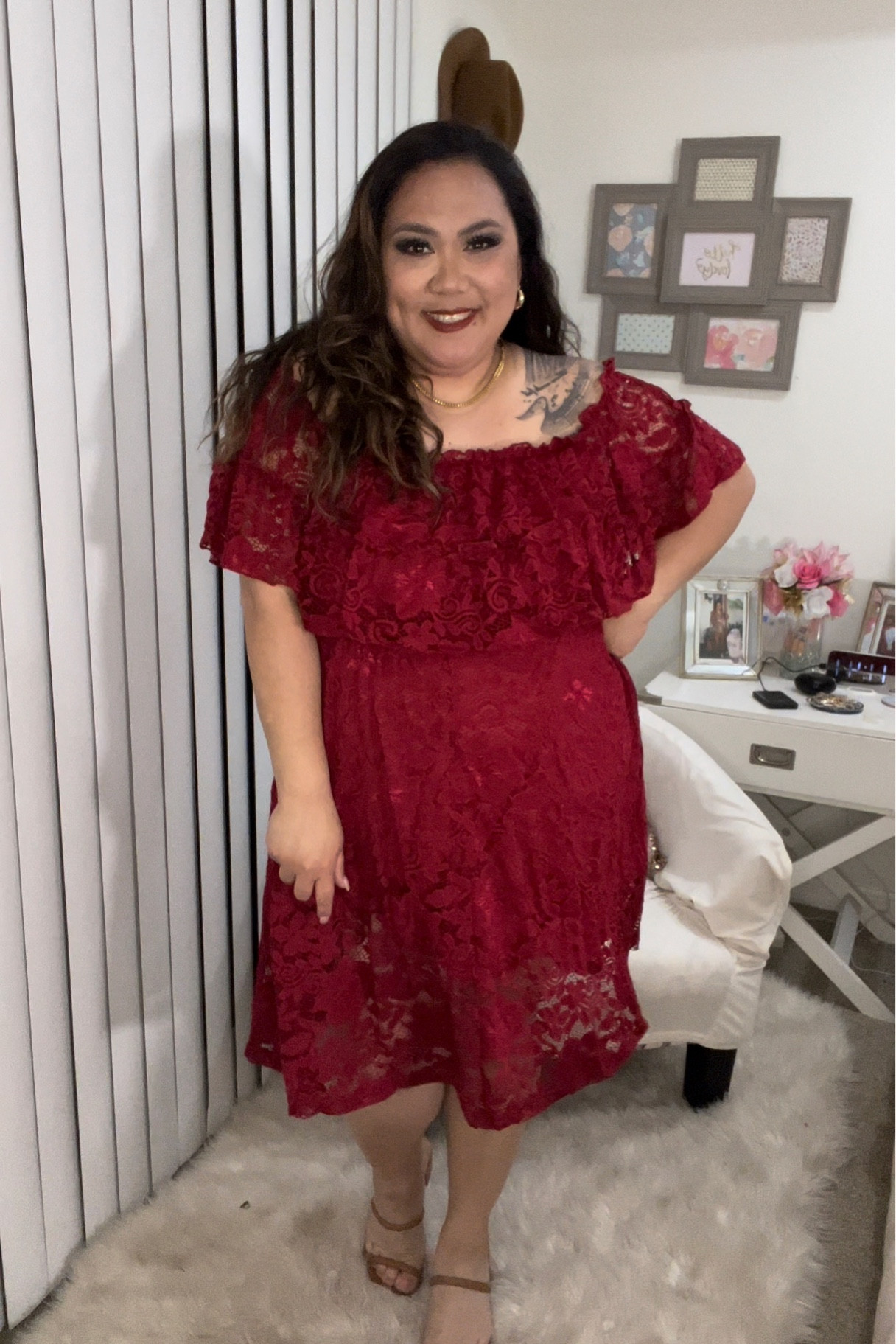 Red dress lacy vibes for Spring Weddings #shein 

#LTKSeasonal #LTKstyletip #LTKwedding