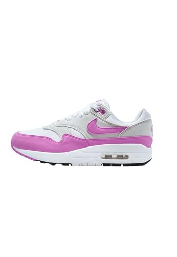 NIKE Air Max 1 Fuchsia Dream Womens Lifestyle Shoes (Neutral Grey/Fuchsia Dream), 5.5 | Amazon (US)