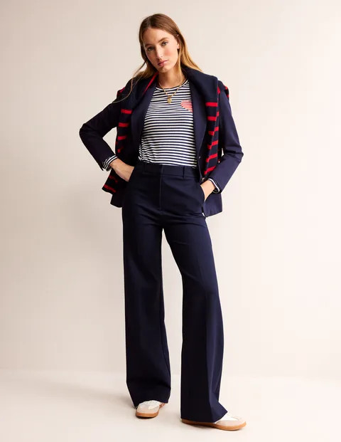 Westbourne Ponte Trousers | Boden UK