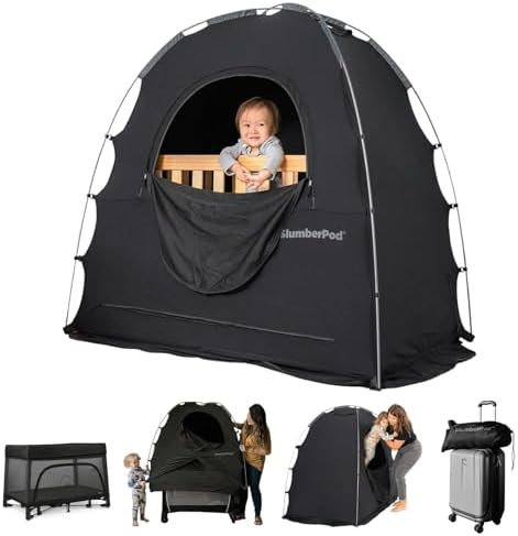 SlumberPod The Original Blackout Sleep Tent Travel Essential for Babies and Toddlers, Mini Crib a... | Amazon (US)