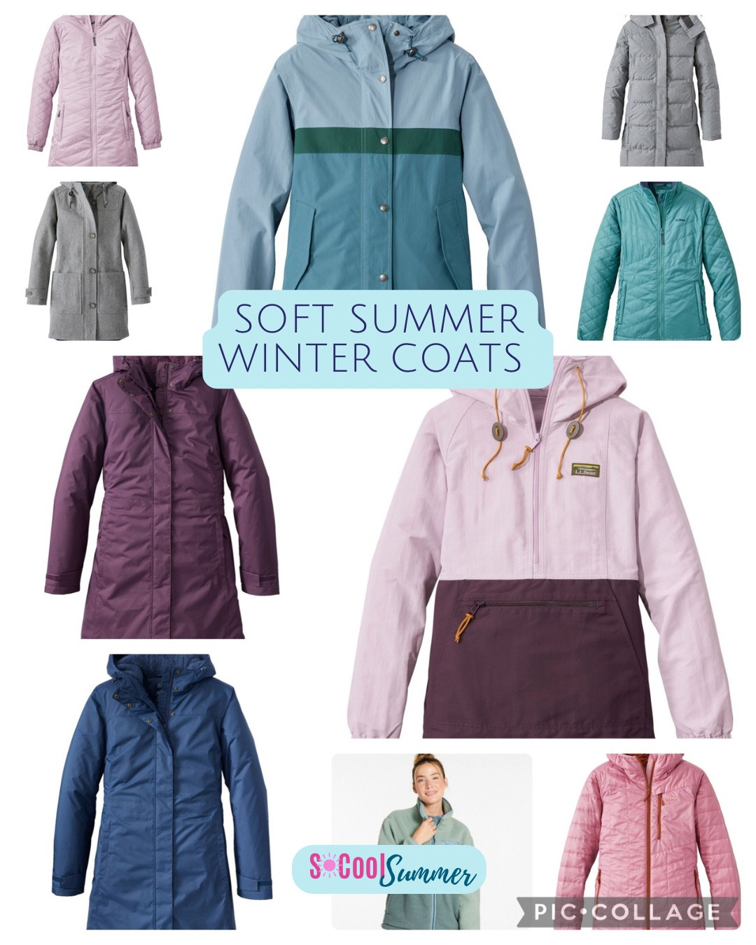 Soft summer winter coats at LL Bean.

#hocsummer #coolsummer #lightsummer #truesummer #softsummer #pastelsummer #darksummer #brownsummer #sweetpeasummer #summerpalette #summerfinds

#LTKFindsUnder50 #LTKSeasonal #LTKTravel