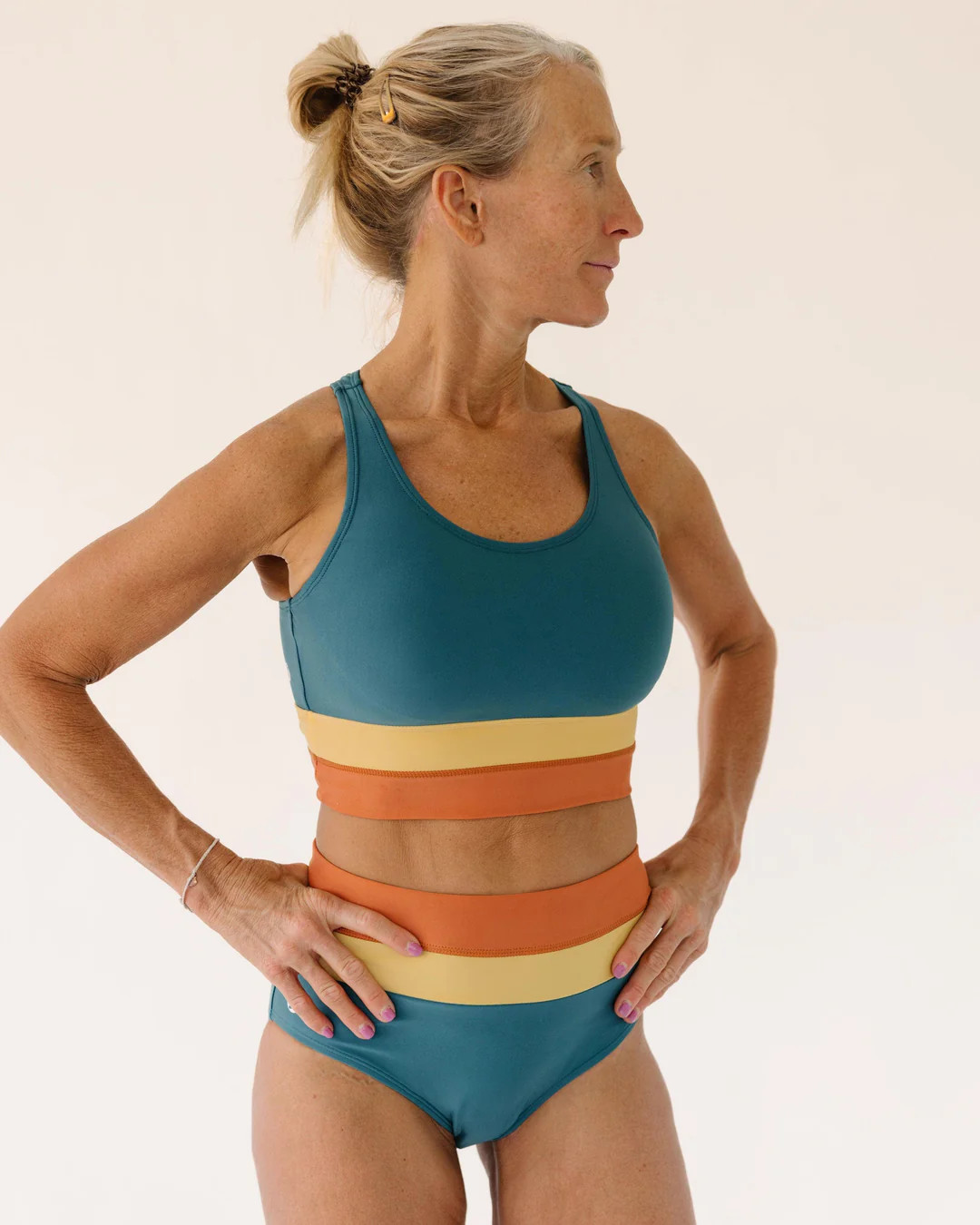 Atlantic Cut Back Crop | Nani Swimwear