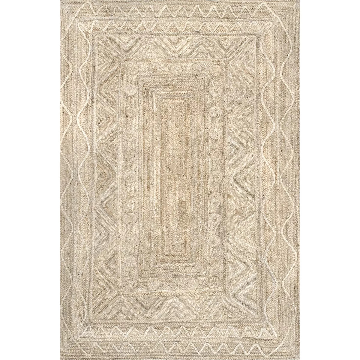 nuLOOM Amora Textured Jute Area Rug | Target