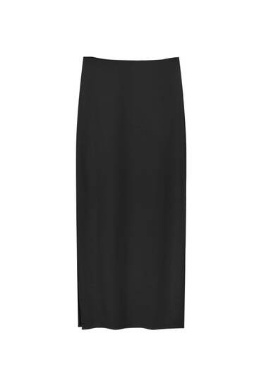 Midi skirt | PULL and BEAR UK