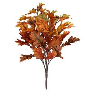 Orange Oak Leaf Bush with Acorns by Ashland® | Michaels Stores