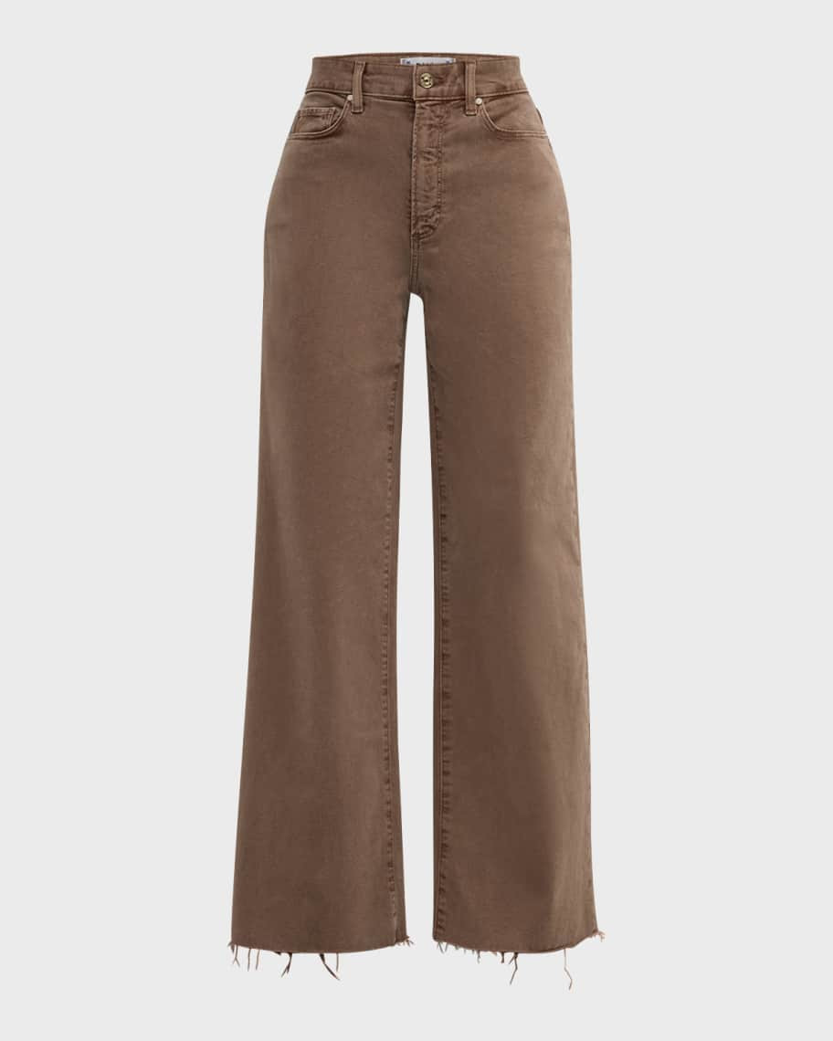 Anessa Raw Hem Jeans | Neiman Marcus