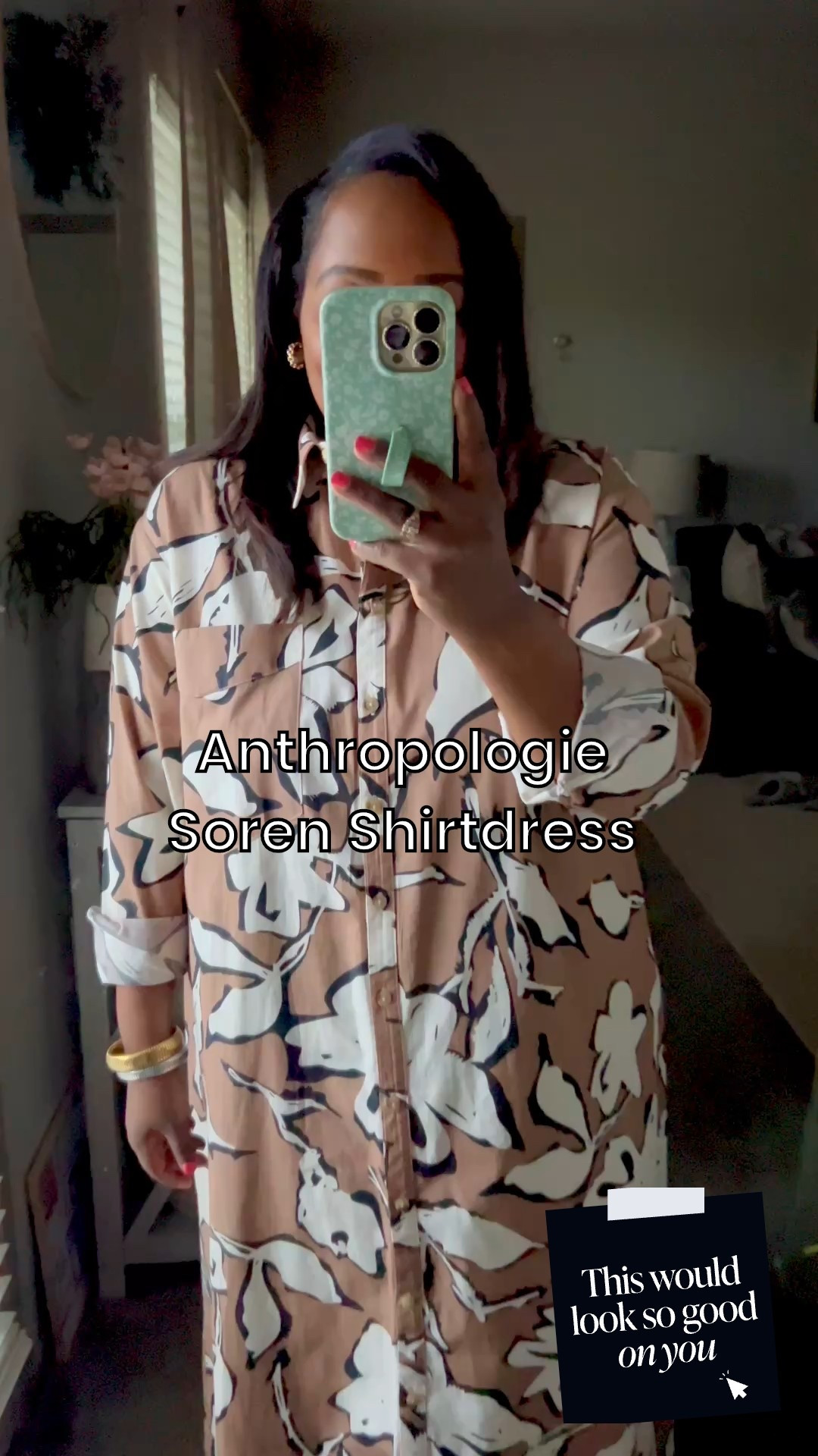 The Anthropologie Soren shirtdress is hands down one of my favorite styles from Antho! Flattering on all body shapes!! An easy #ootd choice! 🤎🖤🤎🖤

#LTKPlusSize #LTKMidsize #LTKWatchNow