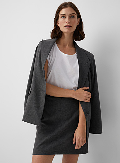 Flannel mini skirt | Simons