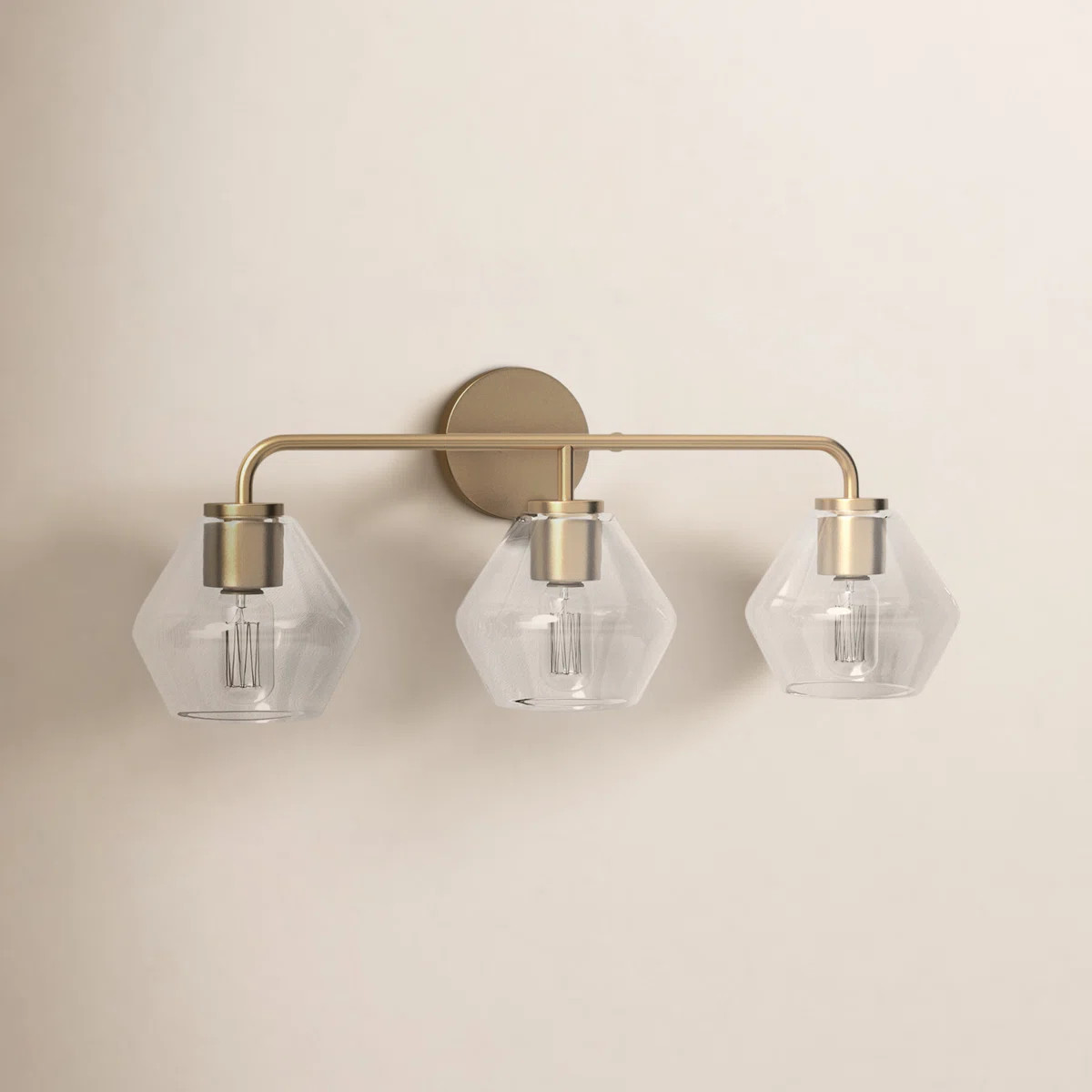 Rooks 3 - Light Dimmable Vanity Light | Wayfair North America
