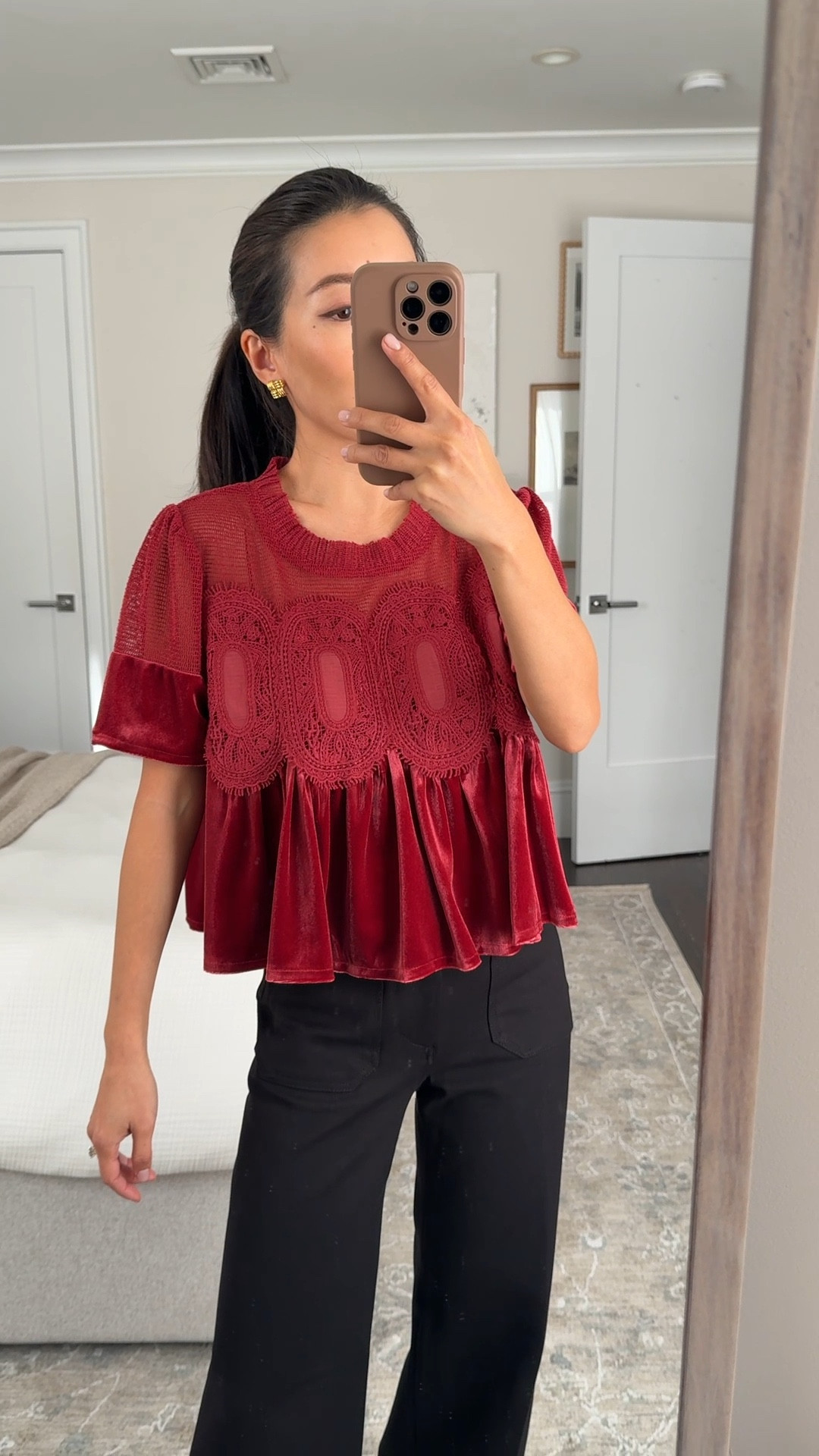 Code JEAN30 for 30% off for Anthropologie early black friday, plus get $50 back in Dec if you spend $200

More dressy tops linked below!

• velvet scallop top xs petite, comes in different colors and materials, has a loose swingy cropped fit

• Colette full length wide leg pants 24 petite, true to size and elongating, I love the knit cropped pair linked under similar!

cyber week sale, thanksgiving style, holiday party tops , petite friendly 

 

#LTKPetite #LTKSaleAlert #LTKCyberWeek