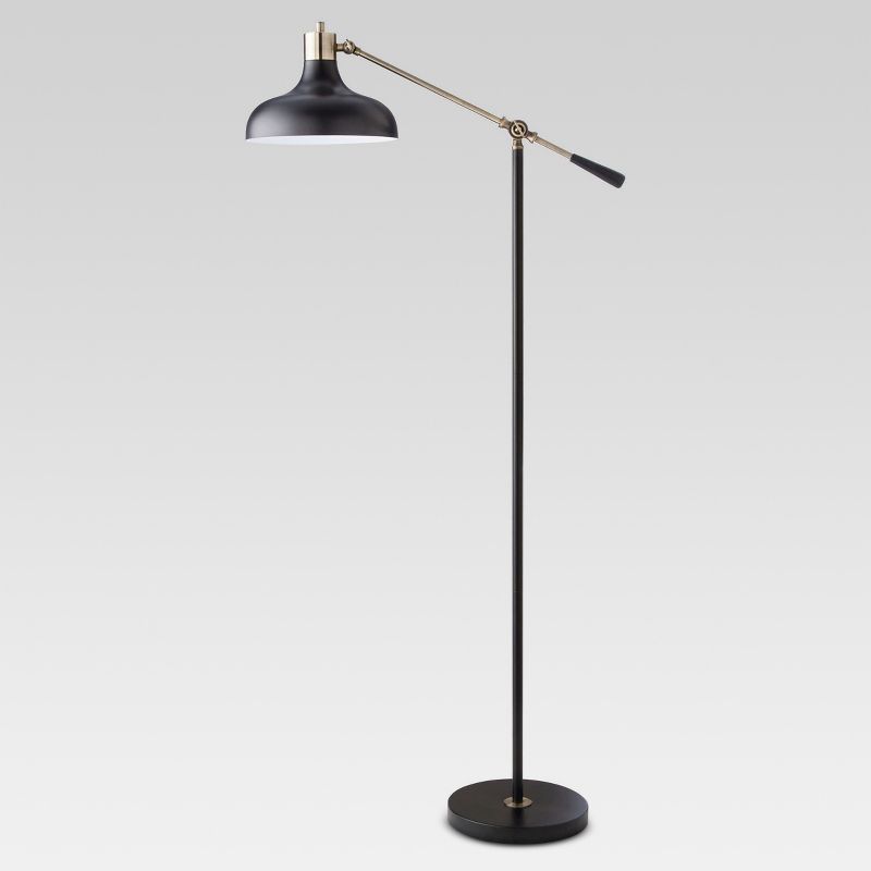 Crosby Schoolhouse Floor Lamp Black - Threshold™ | Target