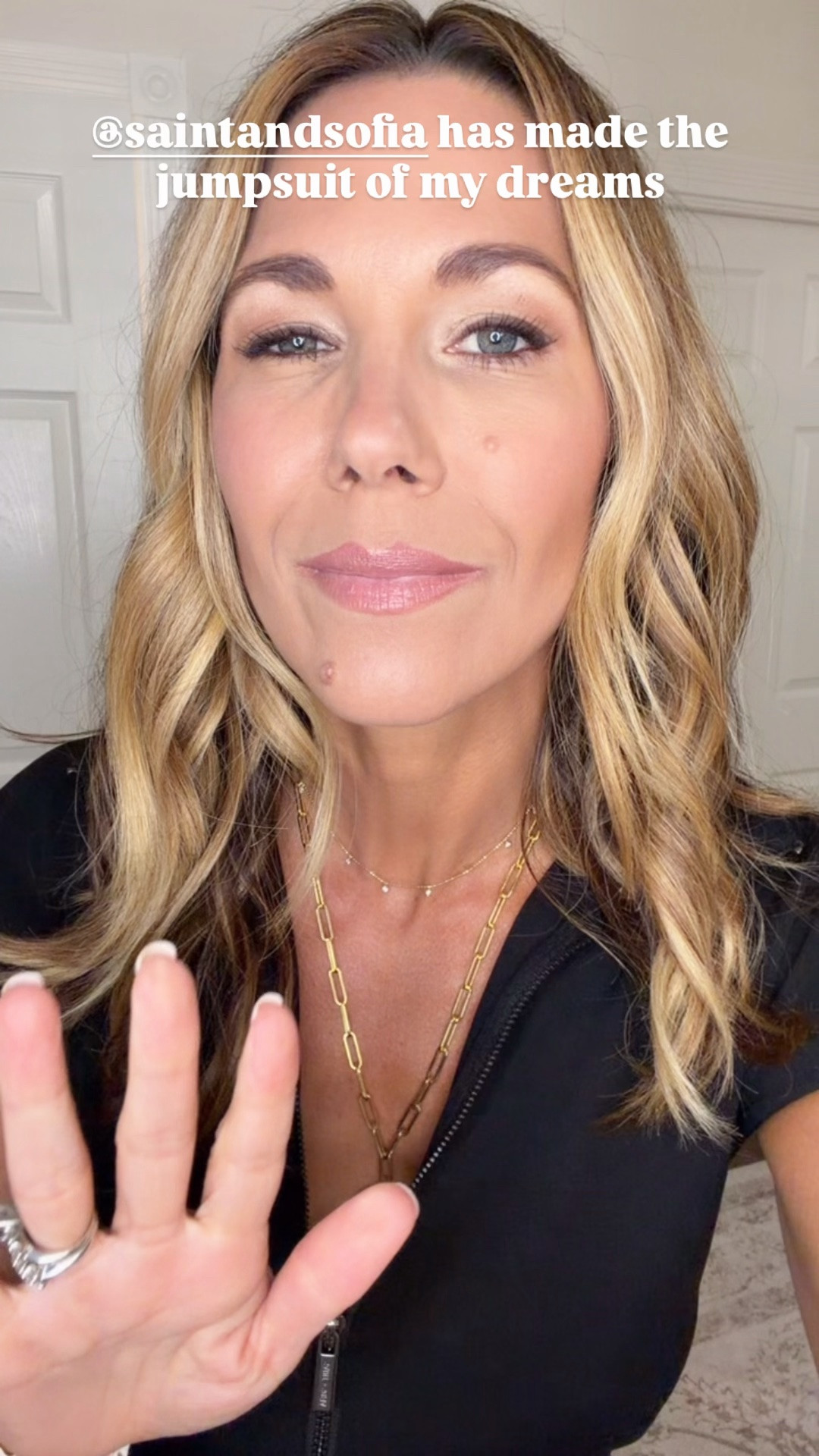 This jumpsuit is perfection!!! Wear it to traveling to run errands in and even dress it up for dinner! So good! Runs tts

#LTKgrwm #LTKOver40 #LTKTravel