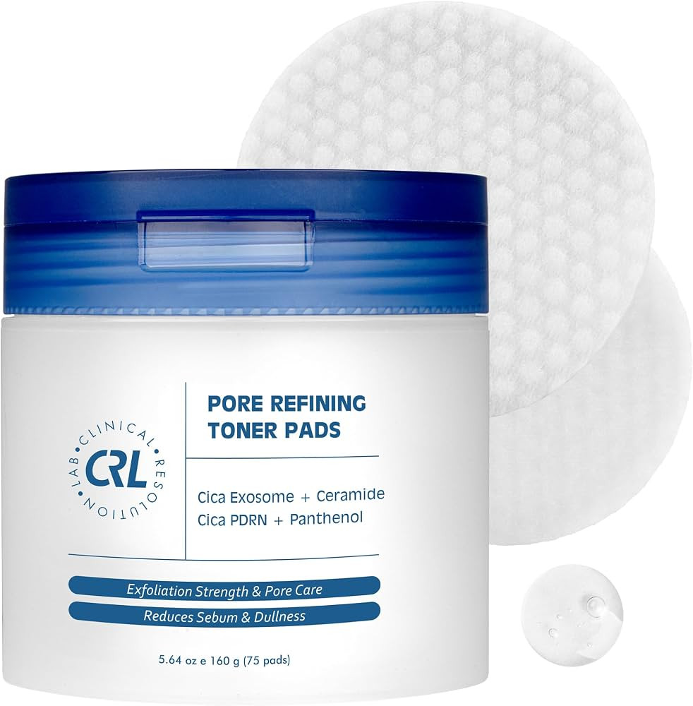 Clinical Resolution Pore Refining Toner Pads with CICA PDRN & Exosome, AHA BHA Niacinamide Exfoli... | Amazon (US)