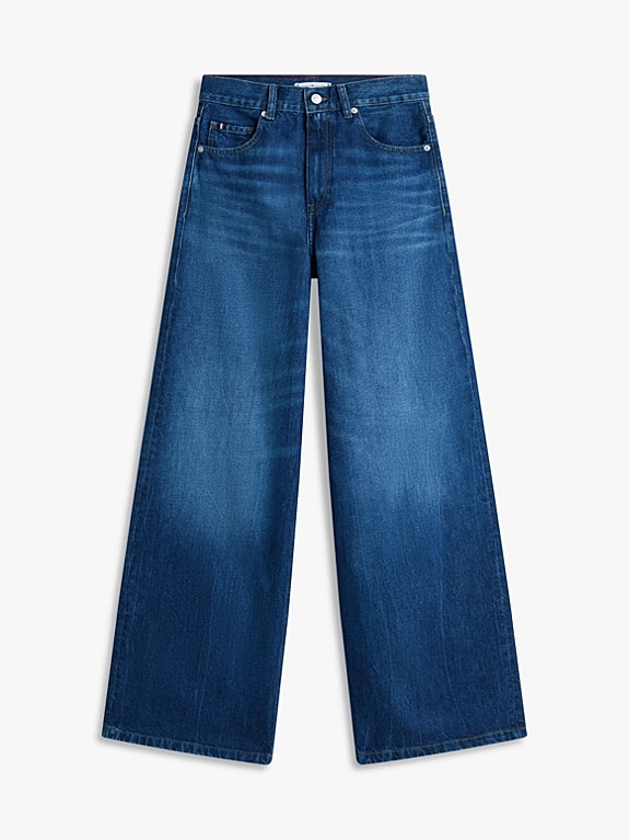 70s High Rise Wide Leg Jeans | Tommy Hilfiger UK