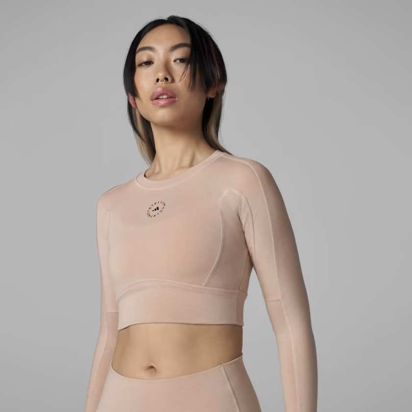 adidas by Stella McCartney TrueStrength Cropped Long Sleeve | adidas (US)