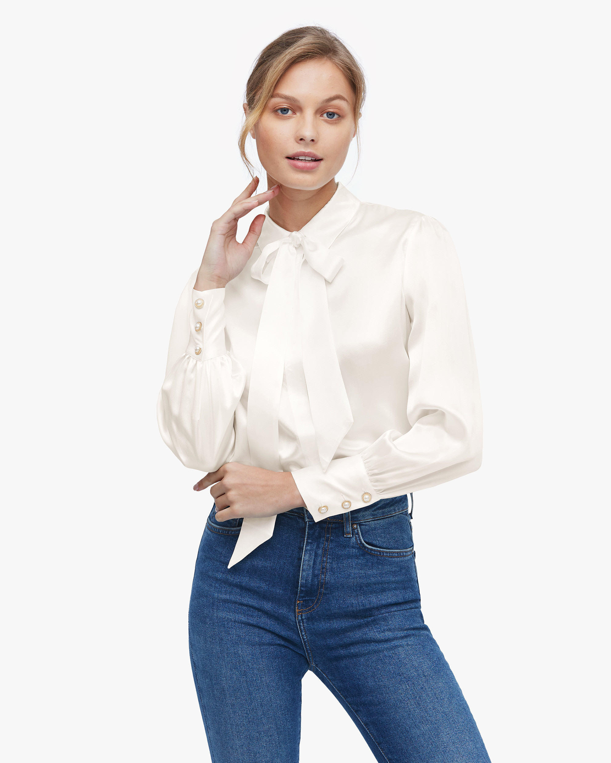 LILYSILK X MIM 2 in 1 Women Silk Shirt | LilySilk