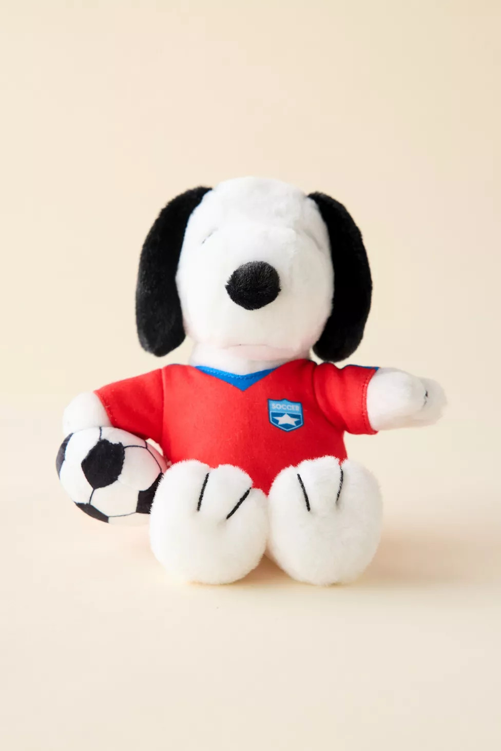 Peanuts Soccer Snoopy 8-inch Plushie | Urban Outfitters (US and RoW)