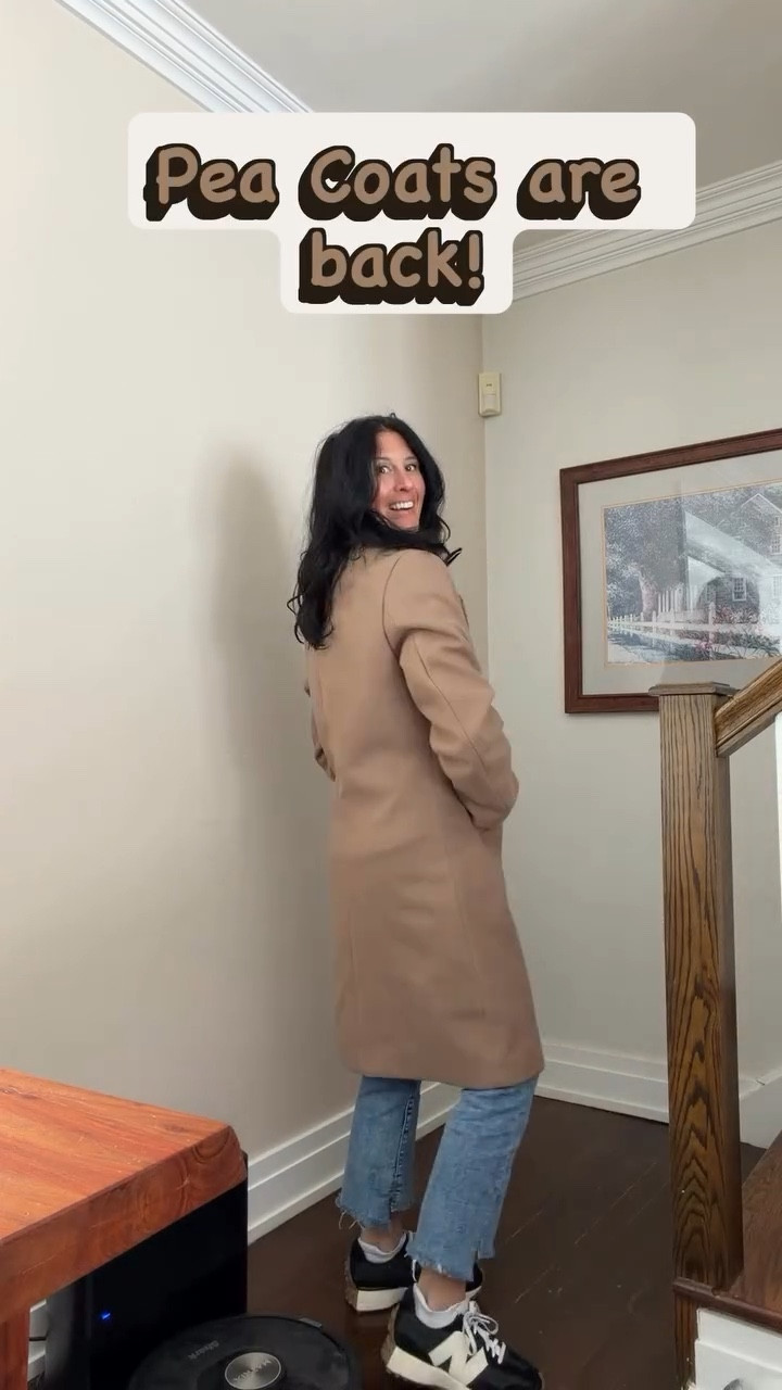 Pea Coats are back! Winter is still rearing its ugly head but I refuse to allow it to cramp my style! Long pea coats are trending - I love the look, dressy meets casual. You might want to size up since we ar still sporting heavy sweatshirts and sweaters! #peacoat #pea #trending 

#LTKdayinmylife