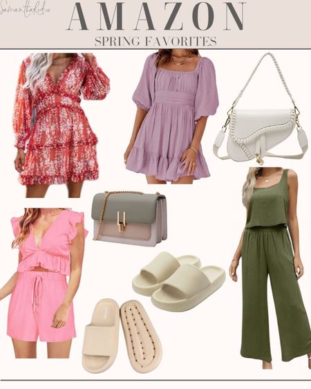 Amazon spring favorites , amazon bestsellers , Amazon finds , Amazon fashions , women’s sandals , women’s slides , summer dresses , spring dresses , summer sets , spring sets , women’s spring shoes , women’s summer shoes , women’s handbags , luxury handbag dupes , maternity outfits , vacation outfits , vacation dresses 

#LTKSeasonal #LTKtravel #LTKstyletip