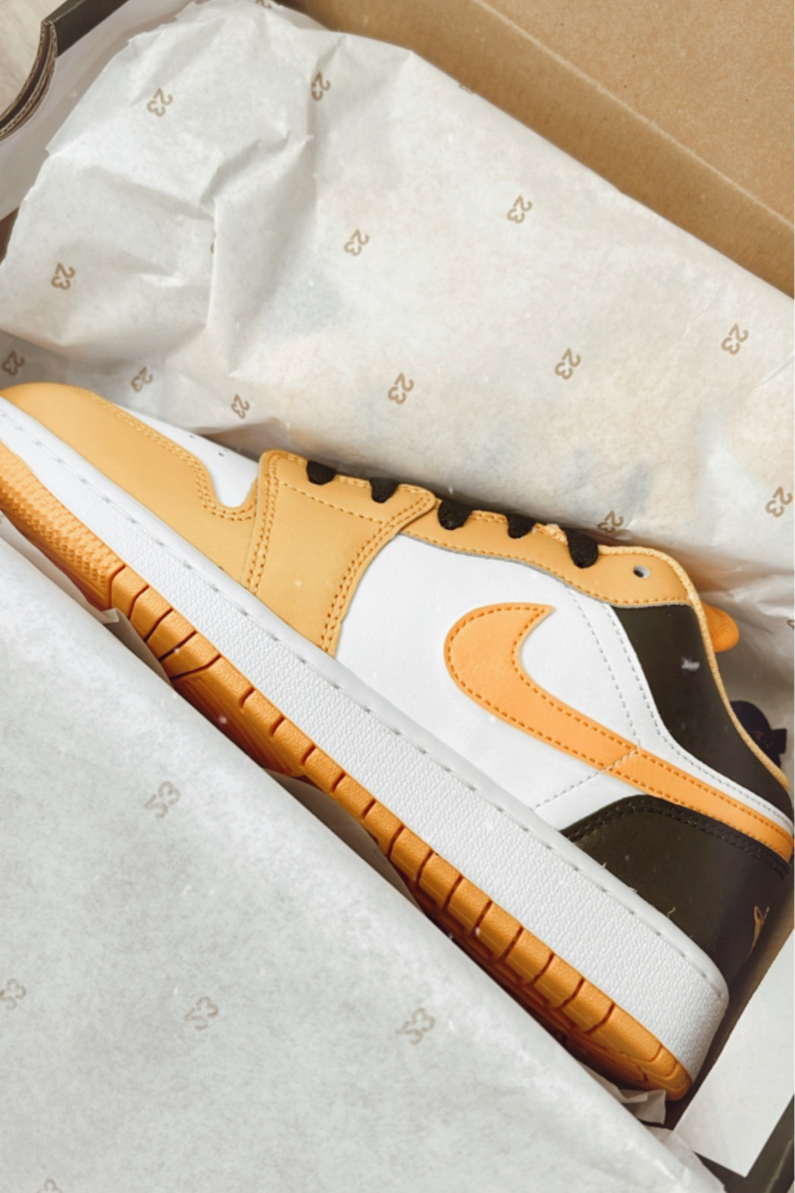 Black and yellow jordan lows 

#LTKunder100 #LTKfit #LTKshoecrush