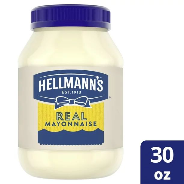 Hellmann's Real Mayonnaise Condiment Real Mayo Gluten Free, Made With 100% Cage-Free Eggs 30 oz -... | Walmart (US)