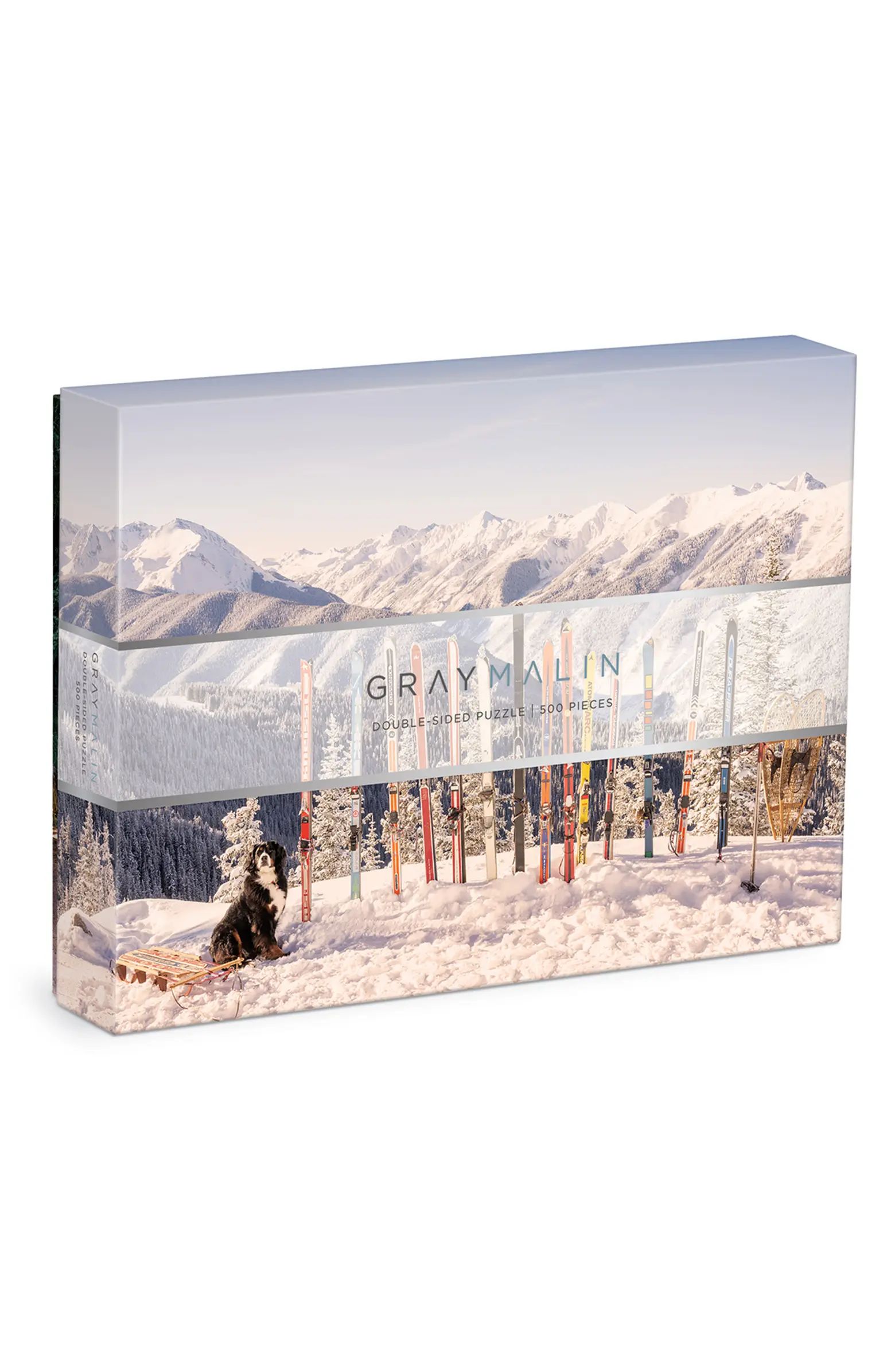 Gray Malin Winter 500-Piece Double-Sided Puzzle | Nordstrom