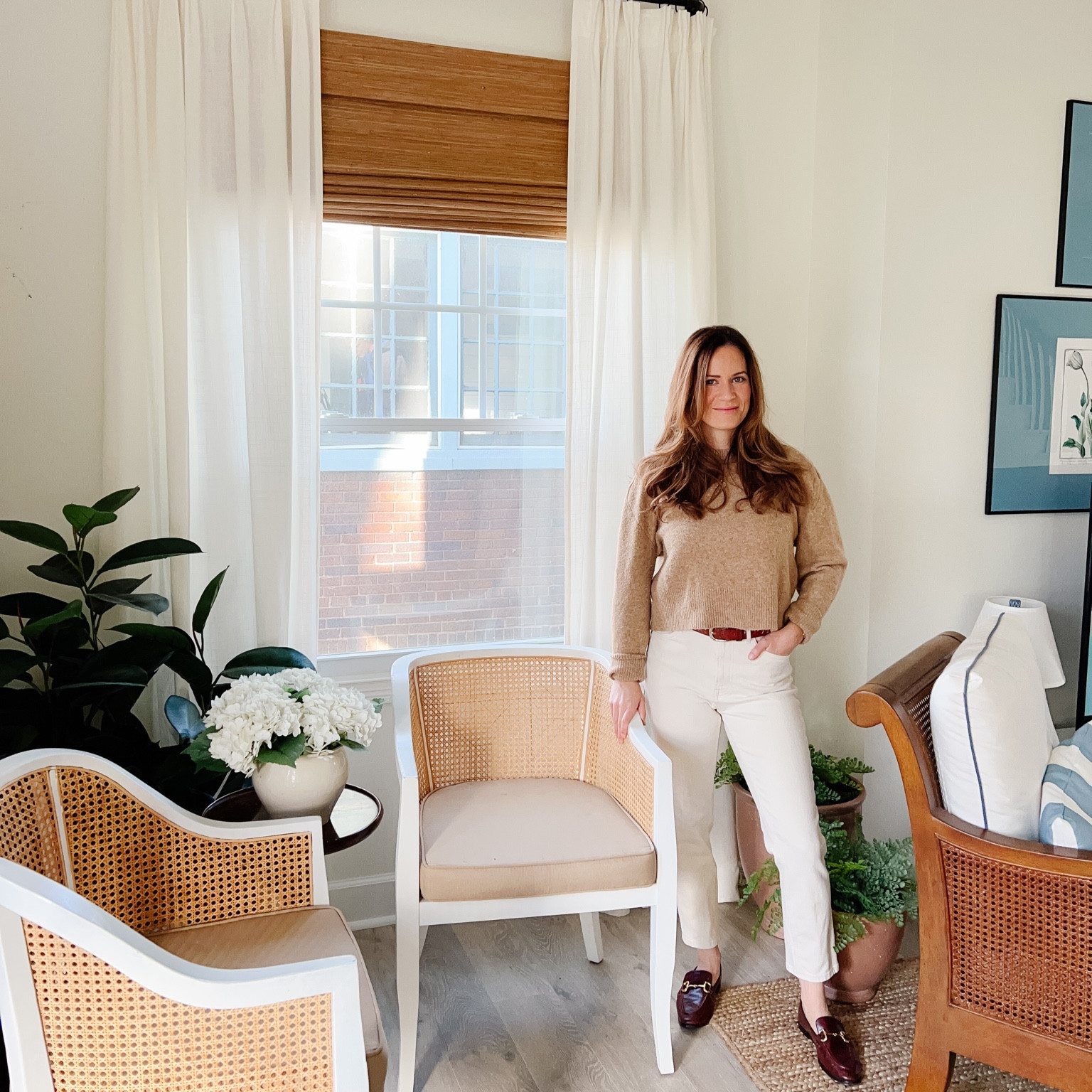 Living room window treatment reveal with Two Pages! 

#LTKHome