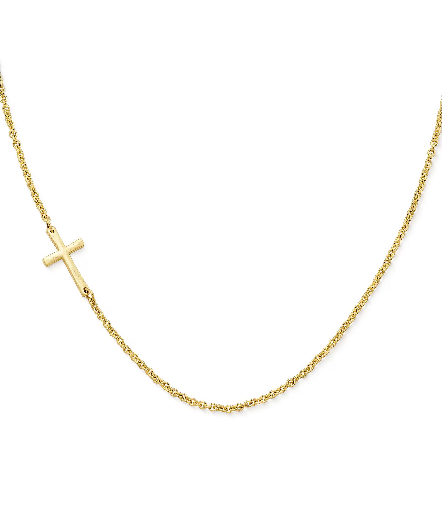 James Avery 14K Gold Horizon Cross Necklace | Dillard's | Dillard's