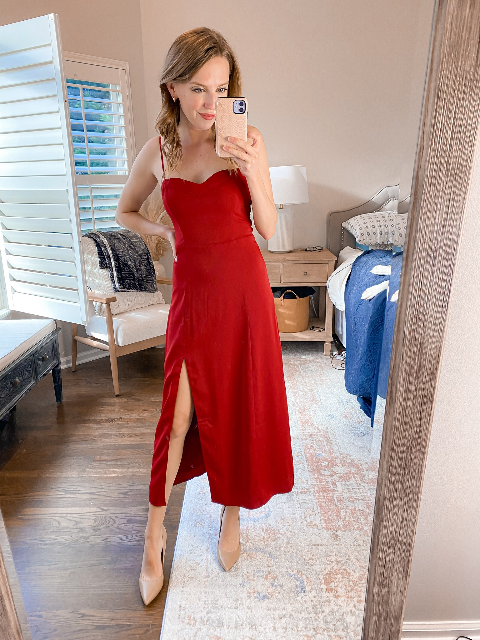 Camille store midi dress