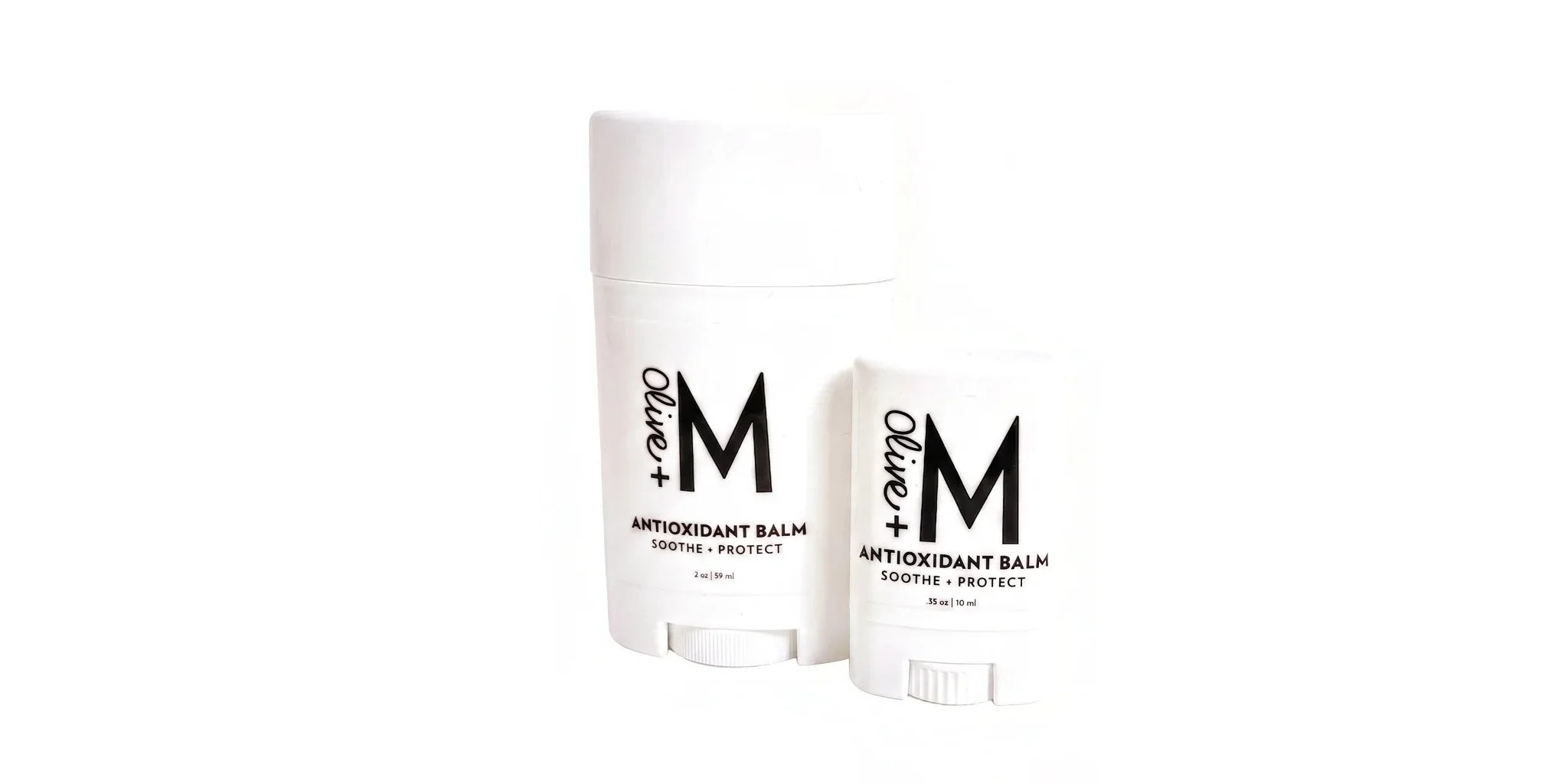Soothe + Protect Antioxidant Balm: Targeted Nourishment 0.35 oz | Olive + M