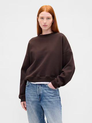 VintageSoft Wedge Crewneck Sweatshirt | Gap (US)