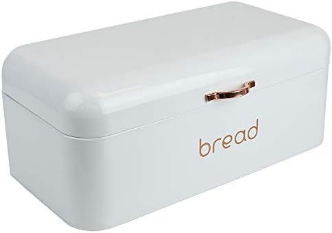 Home Basics Grove Box for Kitchen Counter Dry Food Storage Container, Bin, Store Bread Loaf, Dinn... | Amazon (US)
