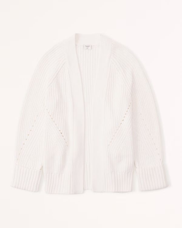 Women's Easy Long-Length Cardigan | Women's Tops | Abercrombie.com | Abercrombie & Fitch (US)