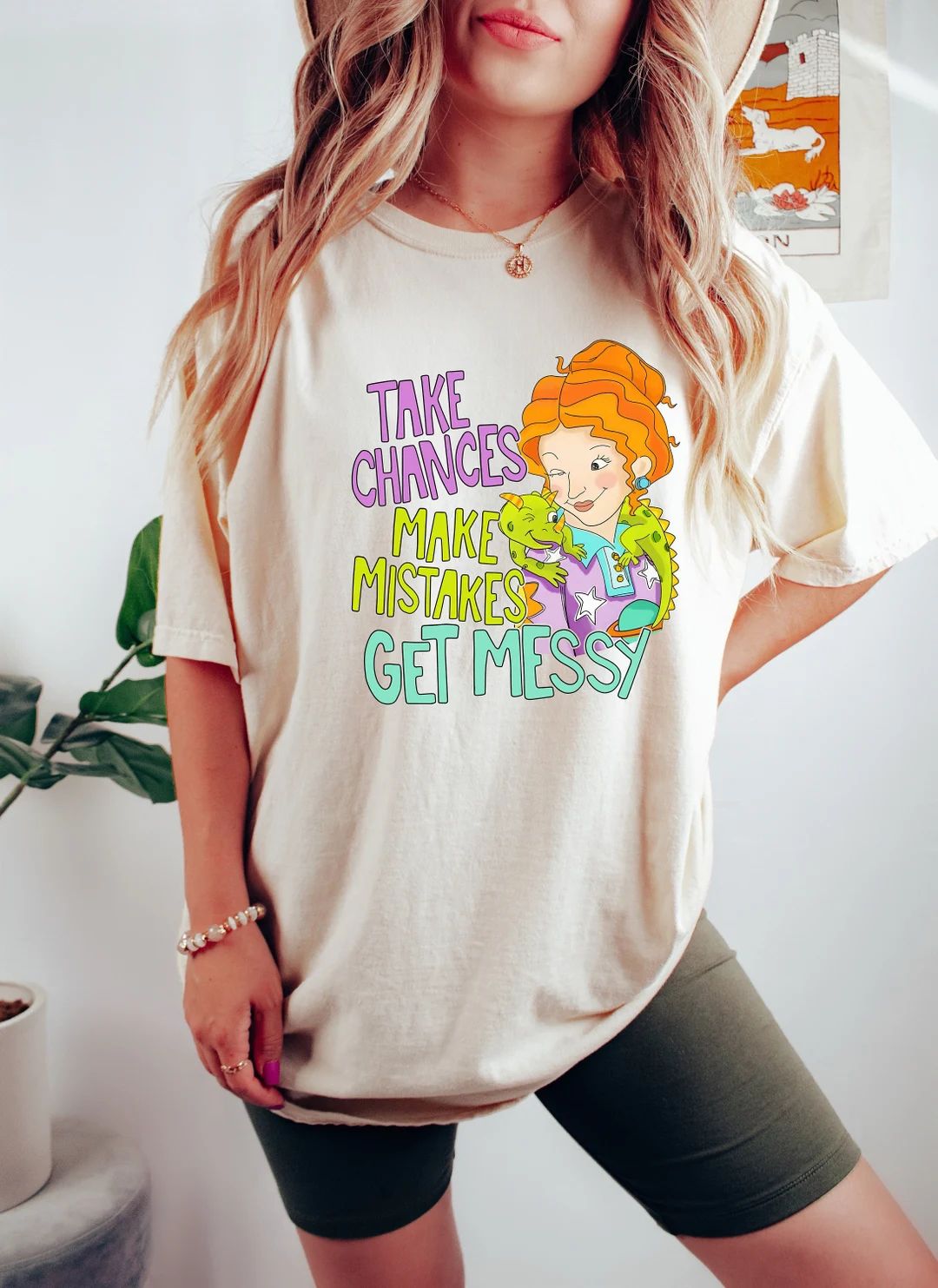 Take Chances Make Mistakes Get Messy Shirt, Miss Frizzle Shirt, Magic School Bus Shirt, Teacher S... | Etsy (US)