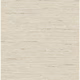 30.75 sq. ft. Natural Canvas the Karling Faux Grasscloth Vinyl Peel and Stick Wallpaper Roll | The Home Depot