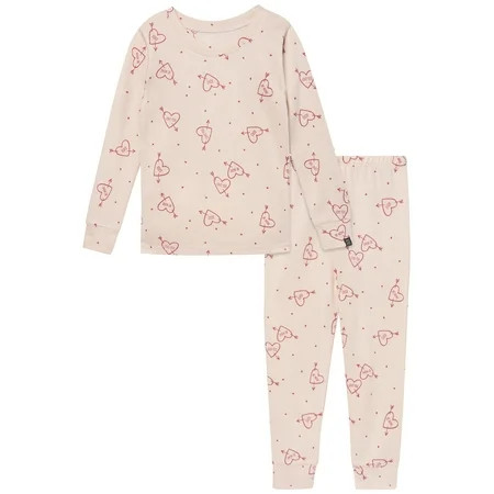 Modern Moments by Gerber Toddler Valentine´s Day Pajama Set, 2-Piece, Sizes 12M-5T | Walmart (US)