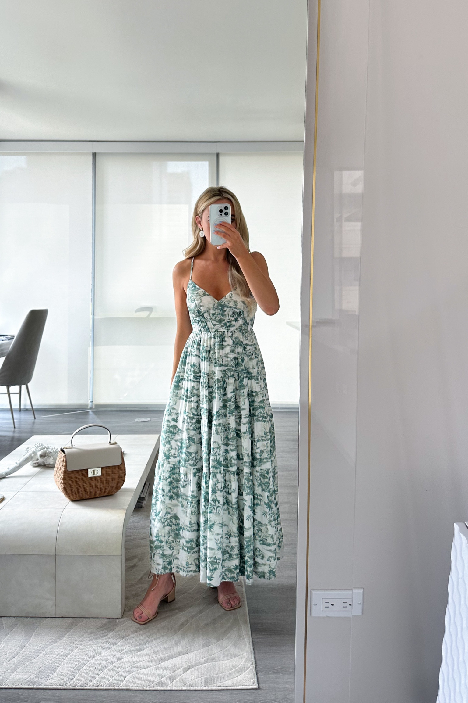 wearing size XXS petite - the bust area is small 

Savannah Charleston vacation Miami Beach day, Abercrombie flowy tiered maxi dress 

#LTKwedding #LTKtravel