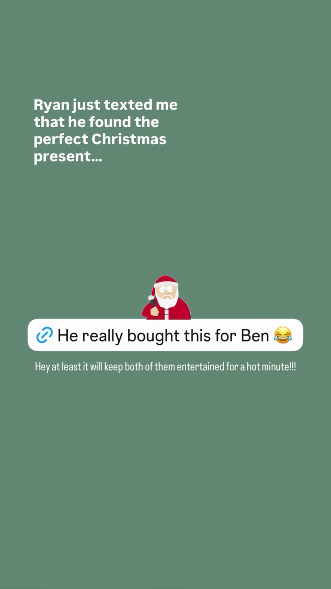 Hey at least it will keep both of them entertained for a hot minute!!! Tap to shop this find 🔗

gift guide, holiday gift finds, holiday kid gifts

#LTKdayinmylife #LTKGiftGuide