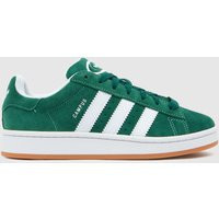 adidas dark green campus 00s Boys Youth trainers | Schuh