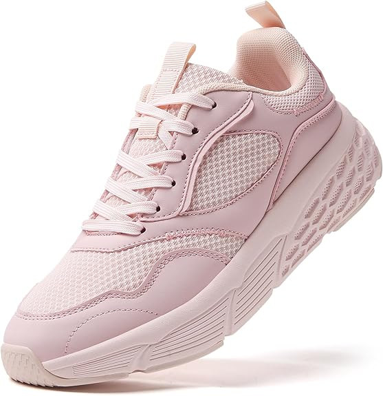 TSIODFO Womens Slip On Running Shoes Wide Lightweight Gym Workout Walking Shoes | Amazon (US)