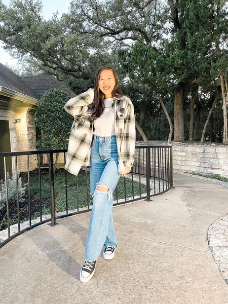Shacket (small), sweater (small), jeans (24), fall fashion, thanksgiving outfit, Levi’s jeans, converse outfit, amazon fashion, amazon outfit, plaid shacket 



#LTKstyletip #LTKSeasonal #LTKunder50